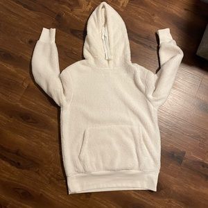 Cream Sherpa pullover